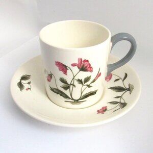 Vintage 1960’s Wedgwood “Mayfield” Floral Pattern Coffee Tea cup & saucer